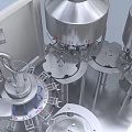 Stainless Steel Industrial Equipment With Rotary Machinery And Production Line Components