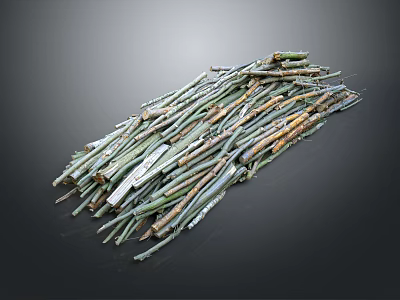 Rustic Wood And Stone Materials With Natural Texture For DIY Home Projects 3d model