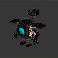 Mech Warrior Mech Soldier Machine Battlearm Mechanical Battlearm Machine Fighter Robot 3d model