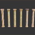 Columns Stone Columns Stone Columns Old Columns Roman Columns Roman Columns Classical Columns Greek Columns 3d model