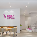 Modern Beauty and Hair Salon Interior With Relaxing Seating And Professional Services