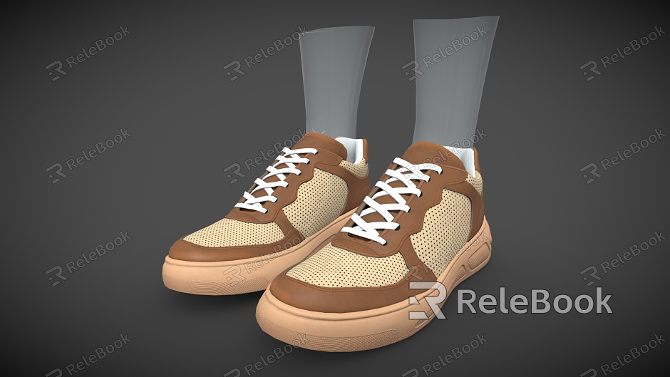 Skateboard sneaker canvas sneaker leather shoes model