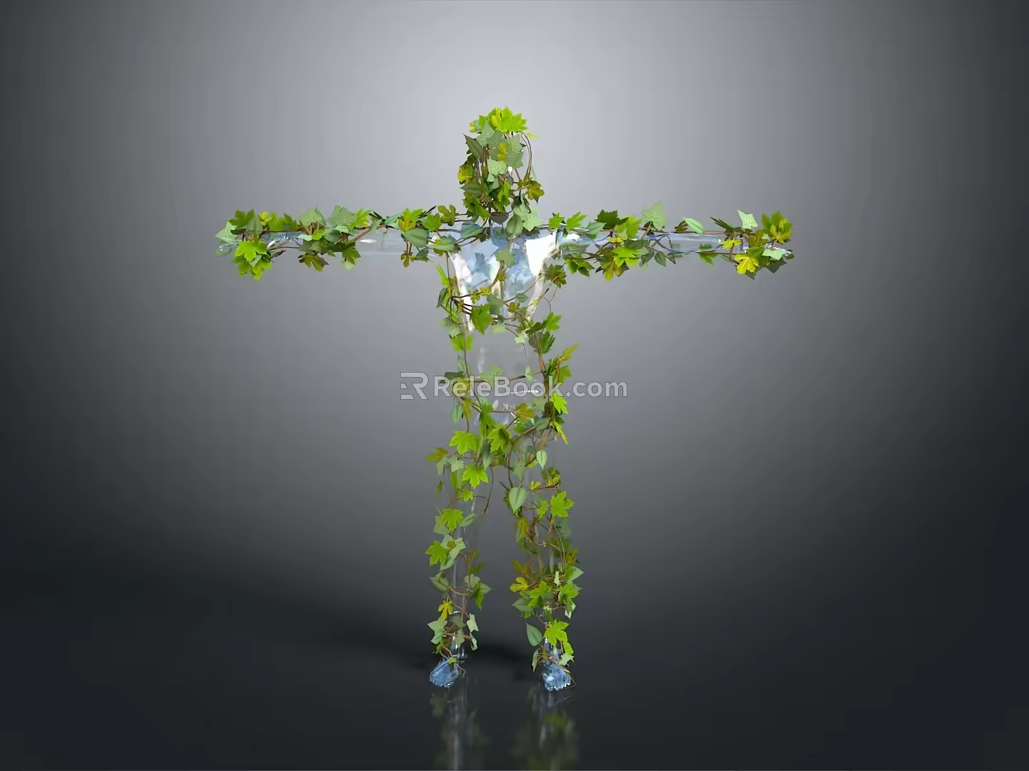 Elf Tree Demon Tree Monster Tree Man Tree Elf Monster Alien Monster 3d model