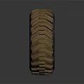 High Quality Automotive Car Tire with Yellow Rim and Tread Pattern as Essential Part