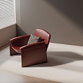 modern leisure chair 3d model