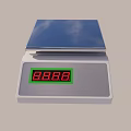 Modern Electronic Scale With Digital Display Showing 8888 For Accurate Weighing 3d model
