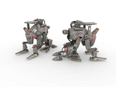 Modern Mecha 3d model