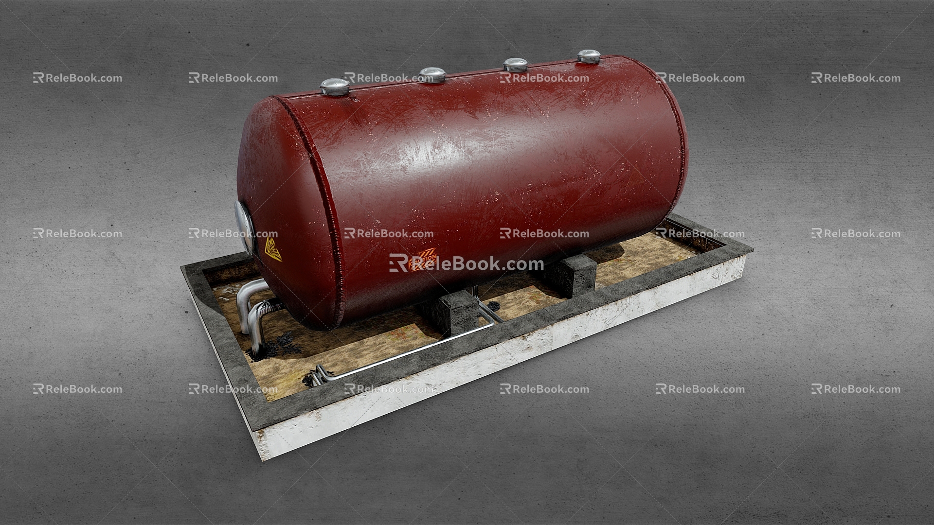 Oil tank truck oil pipe industrial oil pipe model