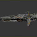 Modern Fighter Science Fiction Fighter Science Fiction Fighter Space Fighter 3d model