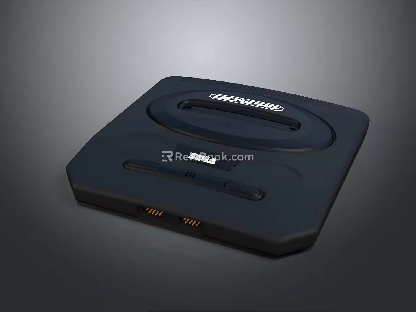 Modern game console home game console Nintendo game console vintage game console 3d model