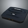 Modern game console home game console Nintendo game console vintage game console 3d model