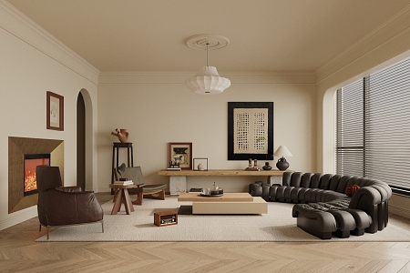 The Silent Living Room 3d model