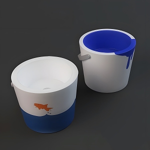 Modern bucket 3d model