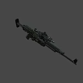 A280 Long Range Explosive Rifle 3d model