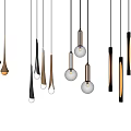 Light Luxury Chandelier 3d model