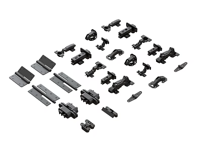 Hinge Hardware 3d model