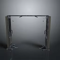 Sturdy Metal Parallel Bars Fitness Training Equipment With Stable Base And Frame