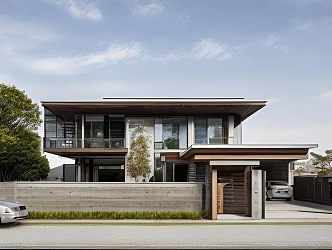 My newest and unique villa project 3d model