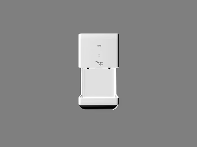 Public Facility Automatic Wall Mounted Hand Sanitizer Dispenser For Public Areas 3d model