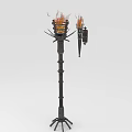Modern Sports Equipment Torch Design With Flames For Professional Sports Events