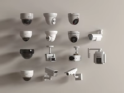 Modern spherical camera 3d model
