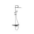 Modern shower shower with large shower 3d model