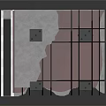 Building Foundation Support Structure With Essential Equipment And Floor Layout Components