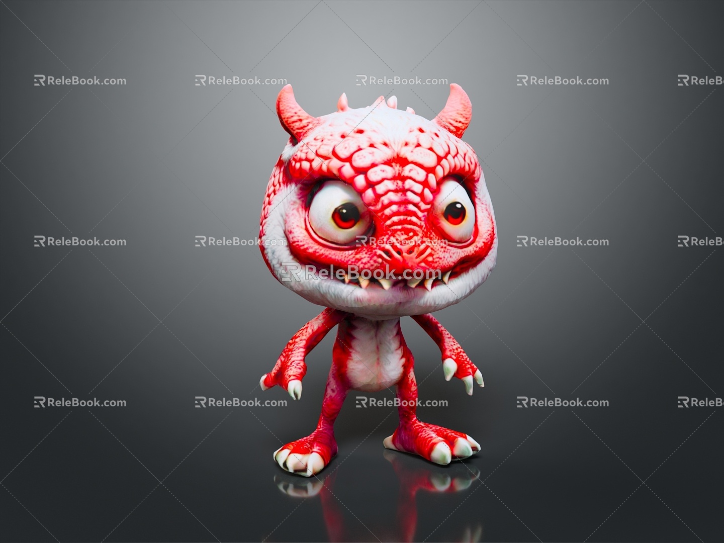 Monster Monster Monster Monster Monster Warrior Alien Monster Alien Monster 3d model