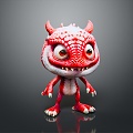 Monster Monster Monster Monster Monster Warrior Alien Monster Alien Monster 3d model