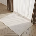 modern square carpet square carpet 3d model