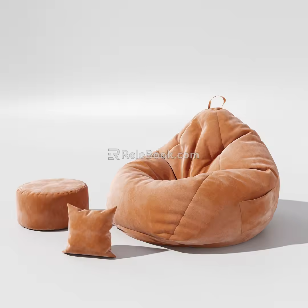 Lazy Sofa Combination 3d model
