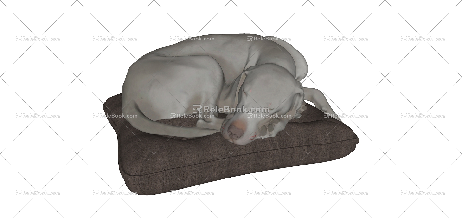 Modern Dog Animal Dog 3d model