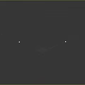 Pixel Art Butterfly With Orange Black Wings And White Spots On Gray Background With Reflection