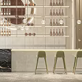 Bar 3d model