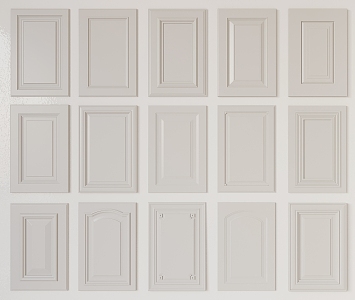 Jianou cabinet door panel 3d model