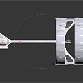 modern aircraft carrier ship 3d model
