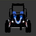 All-terrain vehicle toy car four-wheeled beach car 3d model