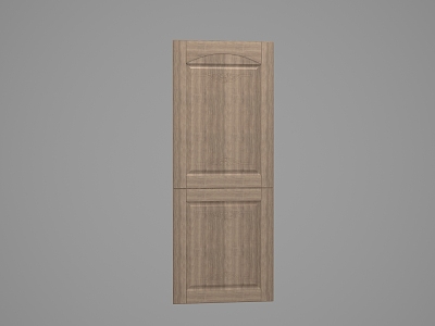 Jianou Wooden Door 3d model