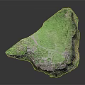 Natural Rock Formation With Green Vegetation Columnar Cliffs And Winding Pathway In Lush Landscape
