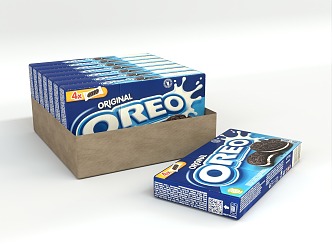 Oreo cookies 3d model