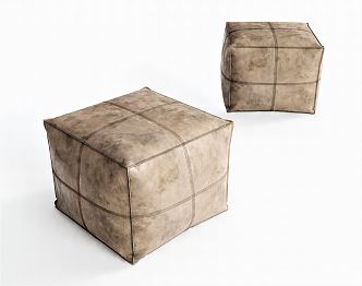 Modern Sofa Stool Lazy Sofa Soft Bag Sofa Casual Sofa Low Stool Shoe Stool Tatami Lamp Sofa Pier 3d model