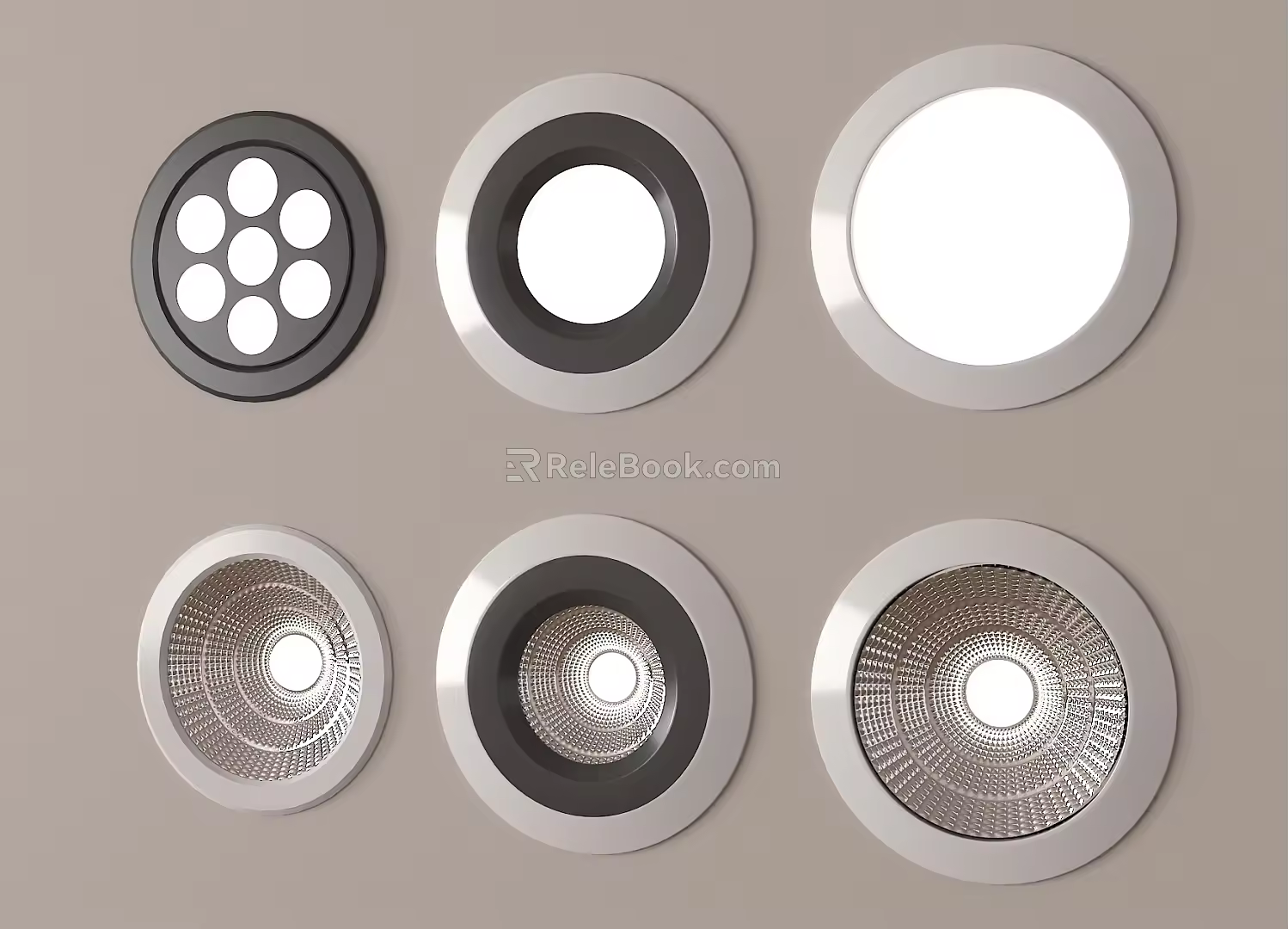 Modern Downlight Spotlight Recessed Downlight Spotlight 3d model