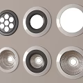 Modern Downlight Spotlight Recessed Downlight Spotlight 3d model