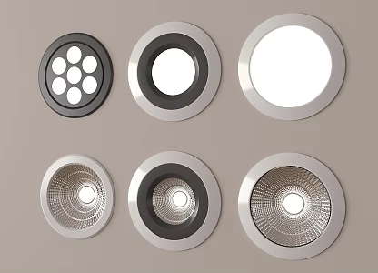 Modern Downlight Spotlight Recessed Downlight Spotlight 3d model