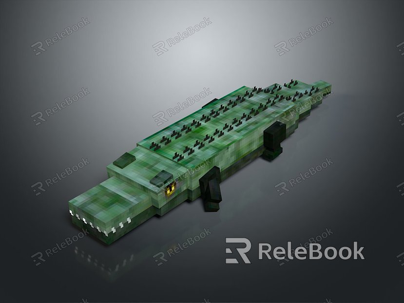 Crocodile Alligator Nile Crocodile carnivore reptile cold-blooded animal reptile reptile model