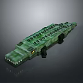 Crocodile Alligator Nile Crocodile carnivore reptile cold-blooded animal reptile 3d model