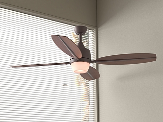 Modern ceiling fan light electric fan light ceiling fan electric fan 3d model