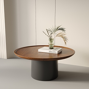 Coffee table round coffee table living room coffee table small coffee table 3d model