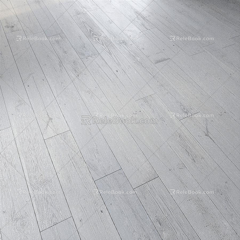 Modern Flooring Wood Flooring 3d model