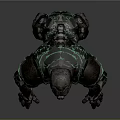 Industrial LOFT Robot Orangutan Mechanical King Kong Machine Science Fiction Gorilla 3d model